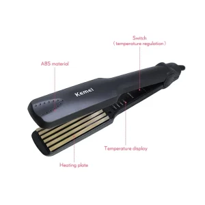 Máy Bấm Tóc Chuyên Nghiệp Chỉnh nhiệt Kemei Km 332 - Ảnh 5