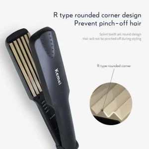 Máy Bấm Tóc Chuyên Nghiệp Chỉnh nhiệt Kemei Km 332 - Ảnh 6