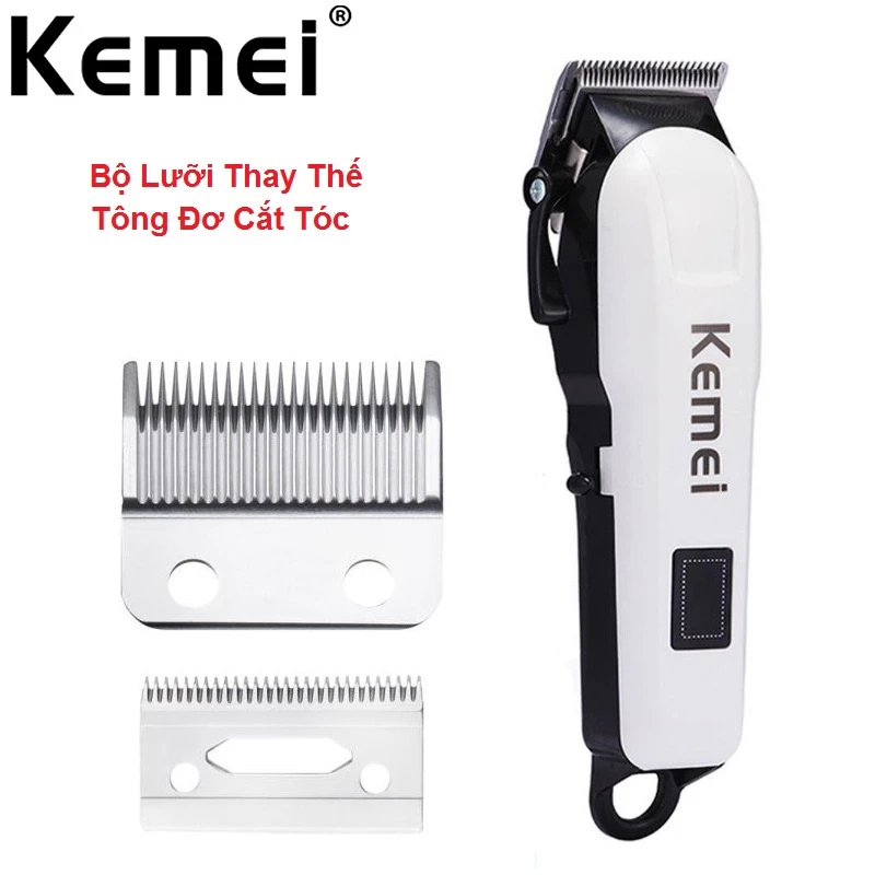 Bộ Lưỡi Tông Đơ Kemei KM 809a BằngThép Không Gỉ Cao Cấp - Ảnh 3
