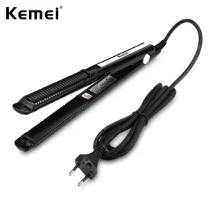Máy Duỗi Uốn Bản nhỏ Cao Cấp 2 in 1 Với 5 Mức Chỉnh Nhiệt Kemei 2139
