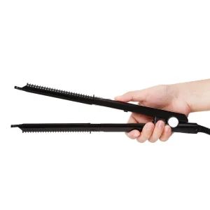 Máy Duỗi Uốn Bản nhỏ Cao Cấp 2 in 1 Với 5 Mức Chỉnh Nhiệt Kemei 2139 - Ảnh 5