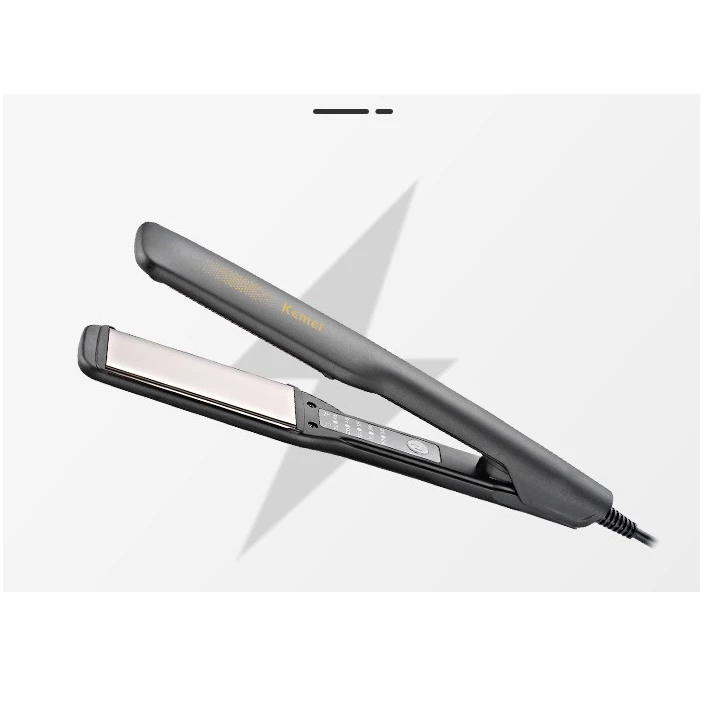 Máy Duỗi Tóc Chỉnh Nhiệt Bảo Vệ Giúp Mượt Tóc kemei Km 2518 - Ảnh 3