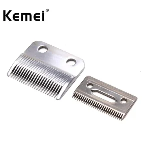 Bộ Lưỡi Thay Thế Bằng Thép Không Gỉ Cho Tông Đơ Kemei KM 2600