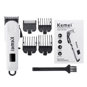 Tông Đơ Cắt Tóc Không Dây Chuyên Nghiệp Kemei KM-809A Hàng Chính Hãng - Ảnh 3