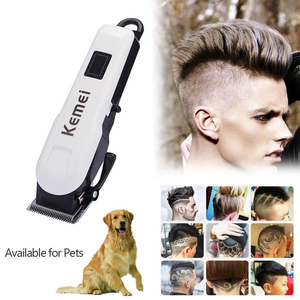 Tông Đơ Cắt Tóc Không Dây Chuyên Nghiệp Kemei KM-809A Hàng Chính Hãng - Ảnh 5