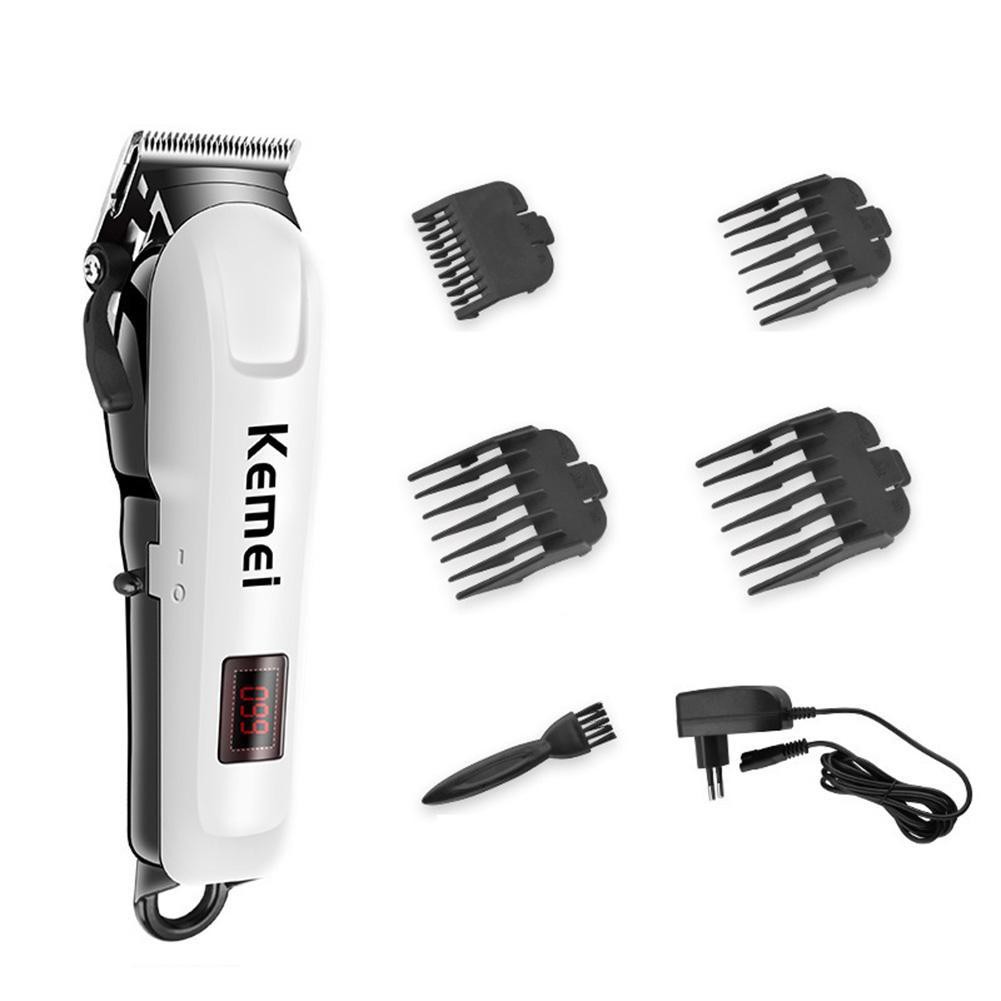 Tông Đơ Cắt Tóc Không Dây Chuyên Nghiệp Kemei KM-809A Hàng Chính Hãng - Ảnh 7