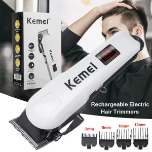 Tông Đơ Cắt Tóc Không Dây Chuyên Nghiệp Kemei KM-809A Hàng Chính Hãng